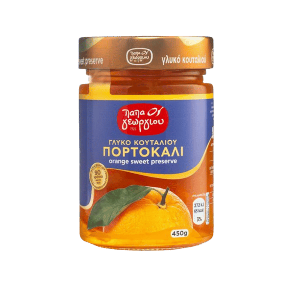 Orange Löffelsüßigkeit (450g) Papageorgiou - Araxxon